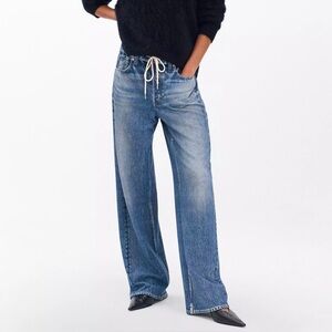 NWT Rag & Bone Miramar Drawstring Wide-Leg Pants - Lakewood